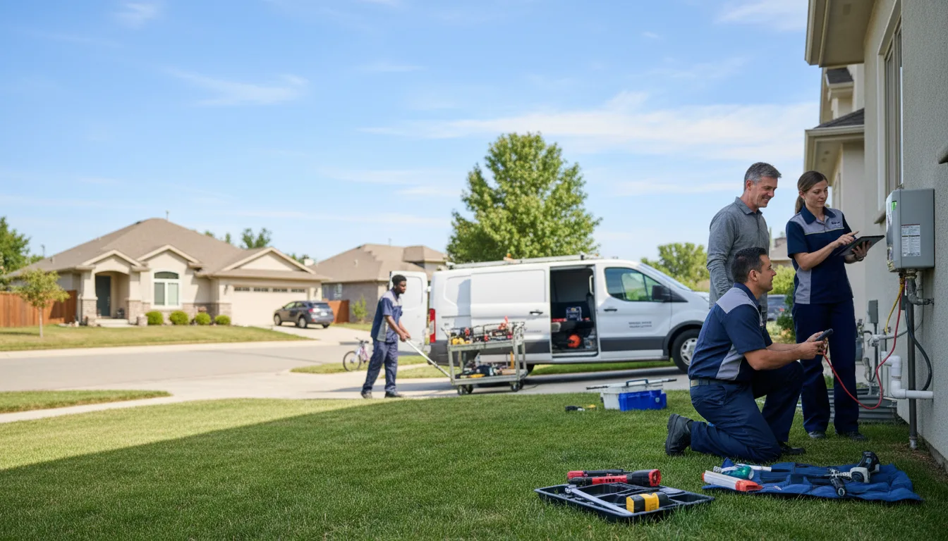 Tankless water heater service in Browns Valley, MN